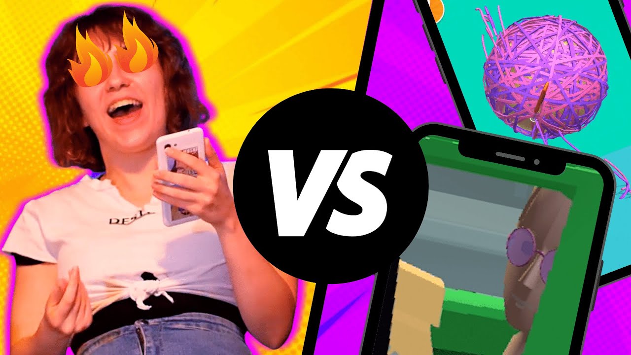 Angry New Jersey Girl vs 2 Satisfying Games | All Ages of Geek Let's Play
