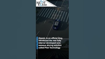Xiaomi Unveils Internally Developed Pilot Technology for Autonomous Driving