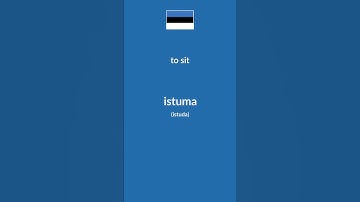 Movements in Estonian #learnestonian