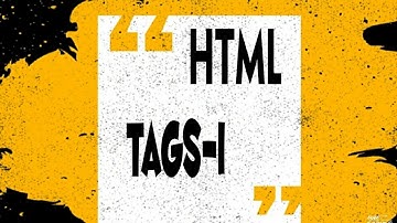 HTML | TAGS | Headings | h1 h2 h3 h4 h5 h6 |