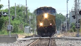 Camera Angle Practice With A Pair Of Csx Coal Trains In Terre Haute