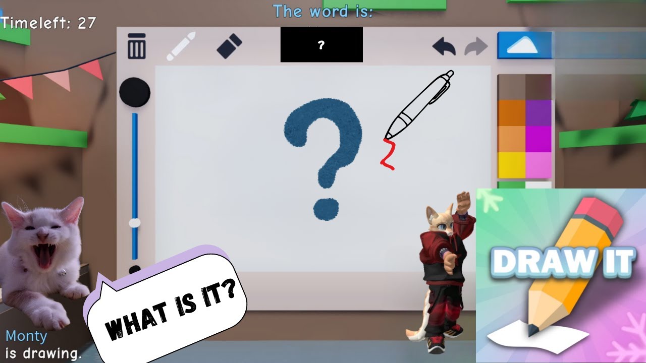 Can we Guess That Drawing !! roblox - YouTube