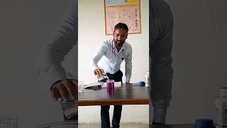 Chemical Chameleon Reaction #redox reaction #colour changing experiment