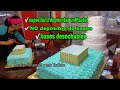 COMO HACER UN PASTEL CON BASES DESECHABLES  | MONTAJE FÁCIL | DECORACION DE PASTEL DE 15 AÑOS