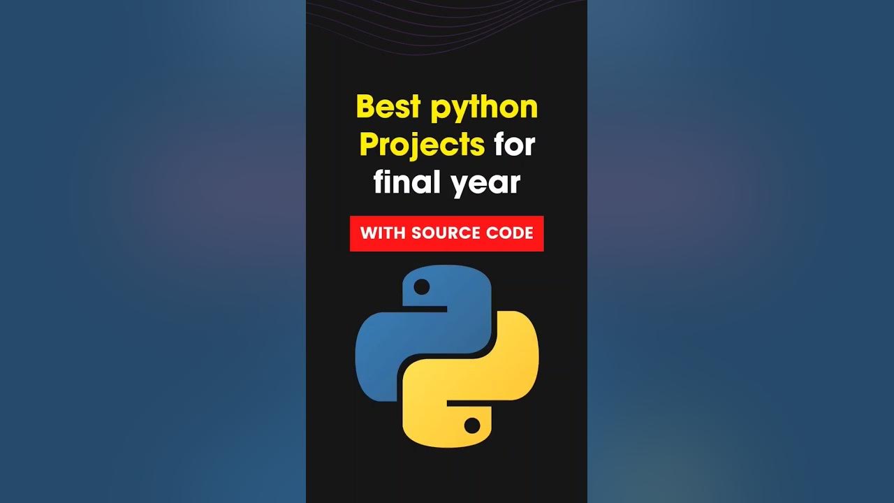 5 Unique Python Projects for Final Year Computer Science Students 👨‍💻 # ...