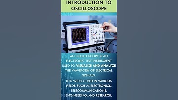 #1 Basics of DSO Series | Oscilloscope