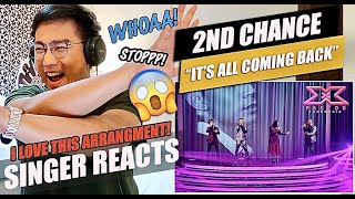 2ND CHANCE - IT'S ALL COMING BACK TO ME [X Factor Indonesia 2021] | REACTION