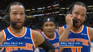 Jalen Brunson forgot he was on live TV and said he'll beat the sh*t out of Deuce McBride 😂