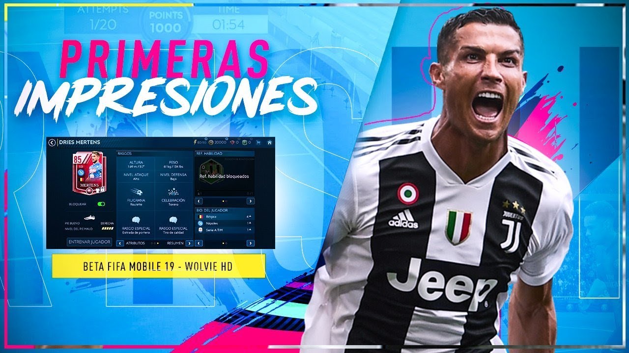 PRIMERAS IMPRESIONES BETA FIFA MOBILE 19 LLEGA LA