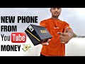 New phone from youtube money  unboxing  new vlog