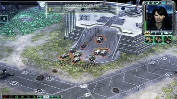 C&C 3 Tiberium Wars GDI Act 1 Mission 2 Langley Air Force Base (no commentary)