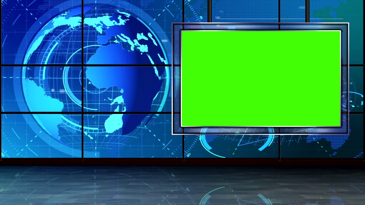 News Background Green Screen Free - YouTube