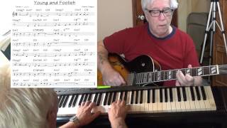 Young And Foolish - guitar &amp; piano Jazz cover ( Albert Hague ) Yvan Jacques