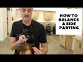 how to balance a SIDE PARTING in a LOB haircut - KNOWLEDGE DESTROYS FEAR