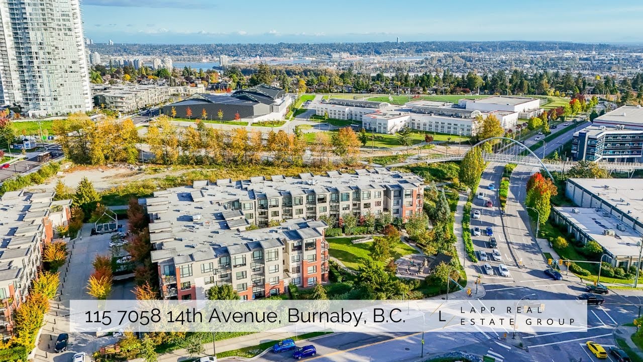 GROUND FLOOR Burnaby Condo at Red Brick  |  115 7058 14th Avenue, Burnaby  |  Lapp Real Estate Group