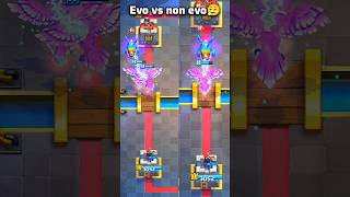 Evo Electro Dragon Vs Non Evo In Clash Royale