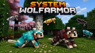 Wolf Armor Addon for Minecraft Bedrock | System Wolf Armor screenshot 4