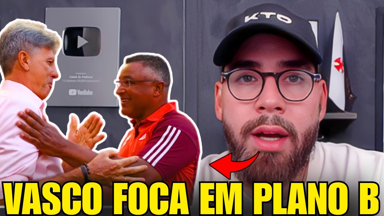 VASCO RECEBE RETORNO DE RENATO GAÚCHO E FOCA EM ROGER MACHADO PRA TREINADOR | NOTICIAS VASCO HOJE E+