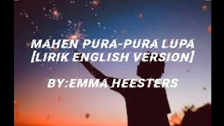 Mahen  Purapura Lupa lirik English Version By Emma Heesters