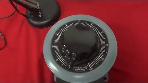 Powerstat 3PN136B Variable Autotransformer (Out: 0-140VAC, 22A, 3.1KVA)