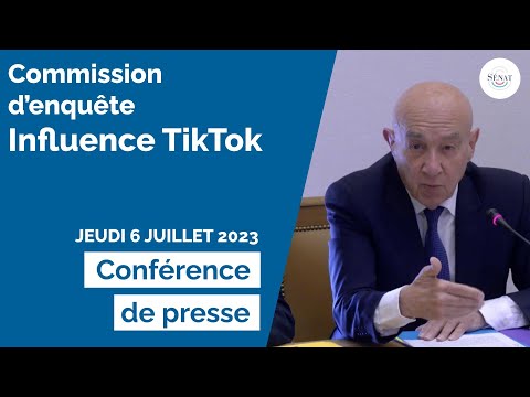 🔴 TikTok : les conclusions de la commission d'enquête