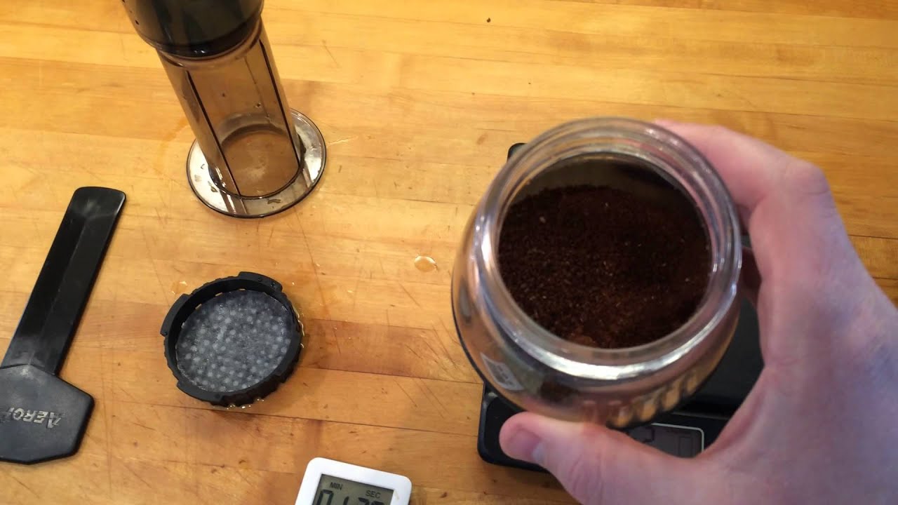 Aeropress demonstration disaster YouTube