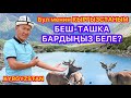 Кыргызстанда мындай ЖЕР БАР экендигин БИЛЕТ БЕЛЕҢИЗ  -  БЕШ ТАШТЫ көрүп, ТАҢ КАЛДЫМ  -  ШУМДУК экен