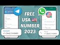 How to get usa  number for whatsapp and telegram verification 2023