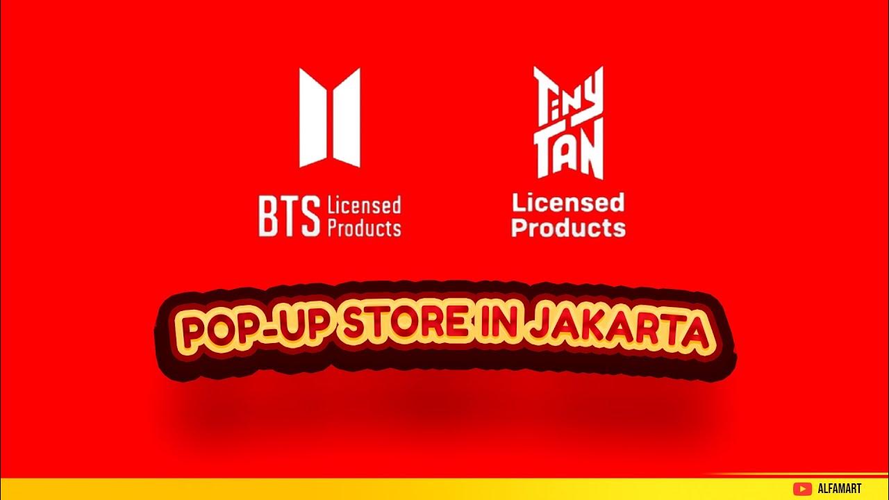 BTS POP UP STORE IN JAKARTA alfagift YouTube