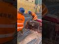 Technical cutting rebar work by machinery cutting #construction #shorts #building #civilengineering