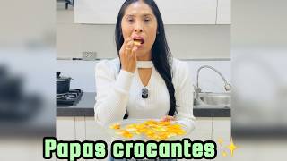 Papas Crocantes Sin Aceite