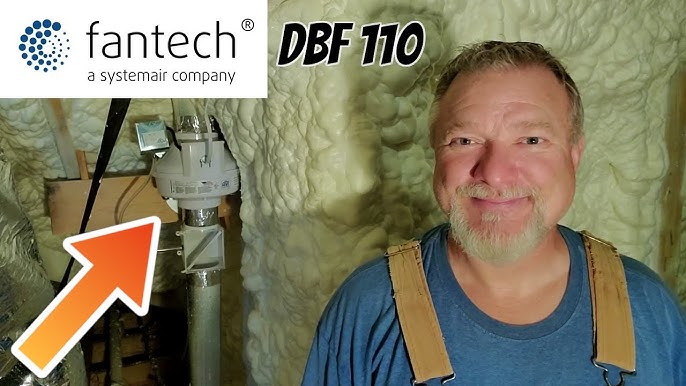 Fantech DBF 110 Dryer Booster Fan