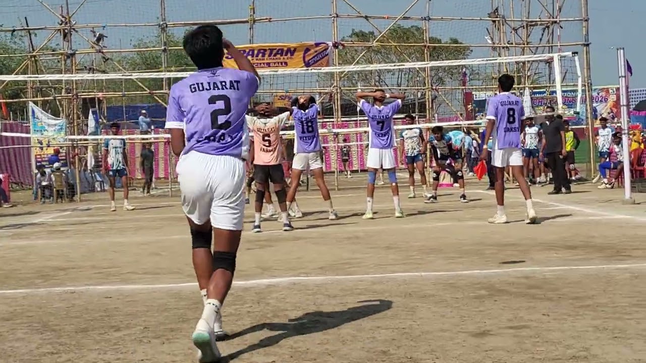 GUJARAT VS UTTARAKHAND 🔥🔥🔥 QUATER FINAL 46th SUB-JUNIOR NATIONAL VOLLEYBALL CHAMPIONSHIP 2026