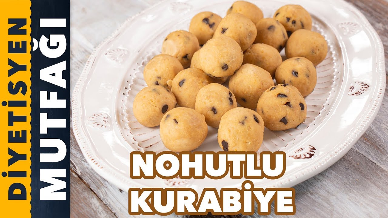 Nohutlu Çiğ Kurabiye Tarifi Pişmeyen, Unsuz Diyetisyen Mutfağı
