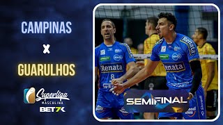 Jogo 2 | Campinas X Guarulhos | MELHORES MOMENTOS | Superliga BET7K Masculino 23/24 - Semifinal