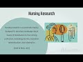 Introduction to Nursing research - Part I - Nursing Research
