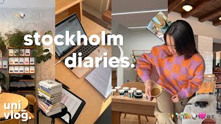 living in stockholm 💌 march & riends, life update, volleyball & ice dipping 💐✨ | uni vlog
