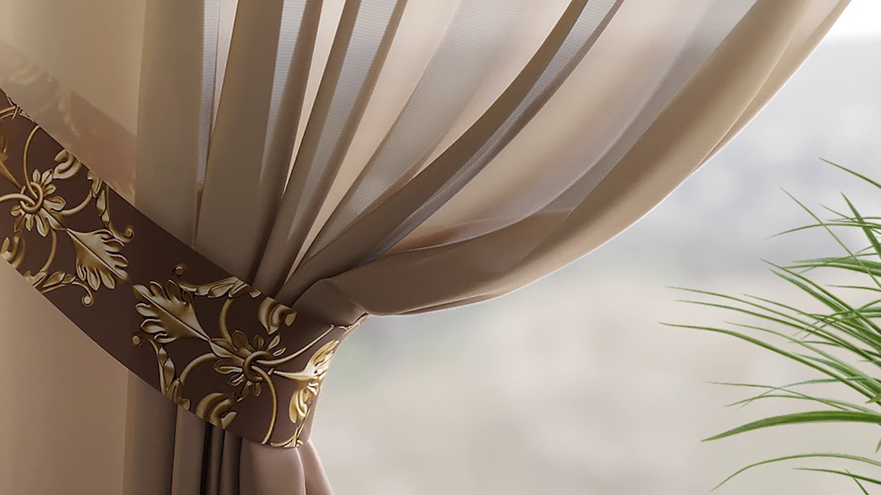 Комплект штор - YouTube