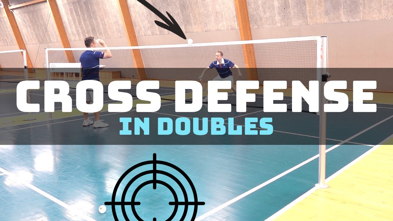 Badminton Doubles Defense Cross short YouTube