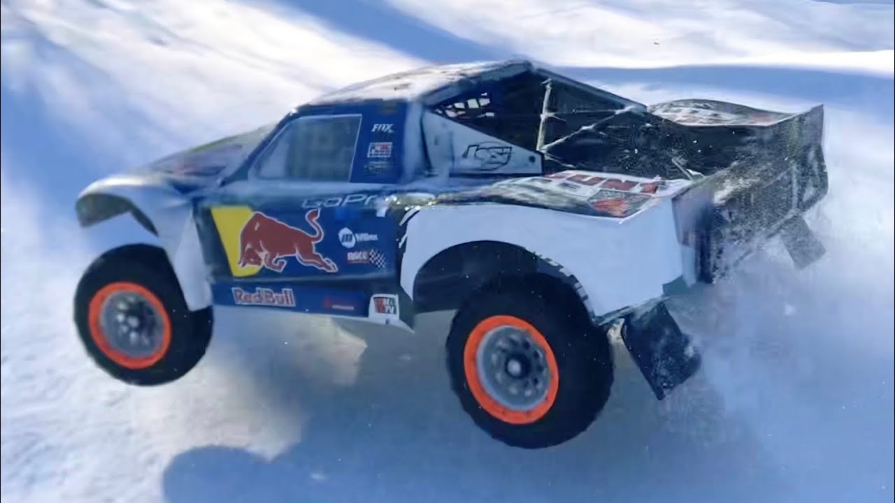 FIRST BASH with My (NEW) BRUSHLESS Converted LOSI 5t Starts off GREAT………but ENDs BADLY…..