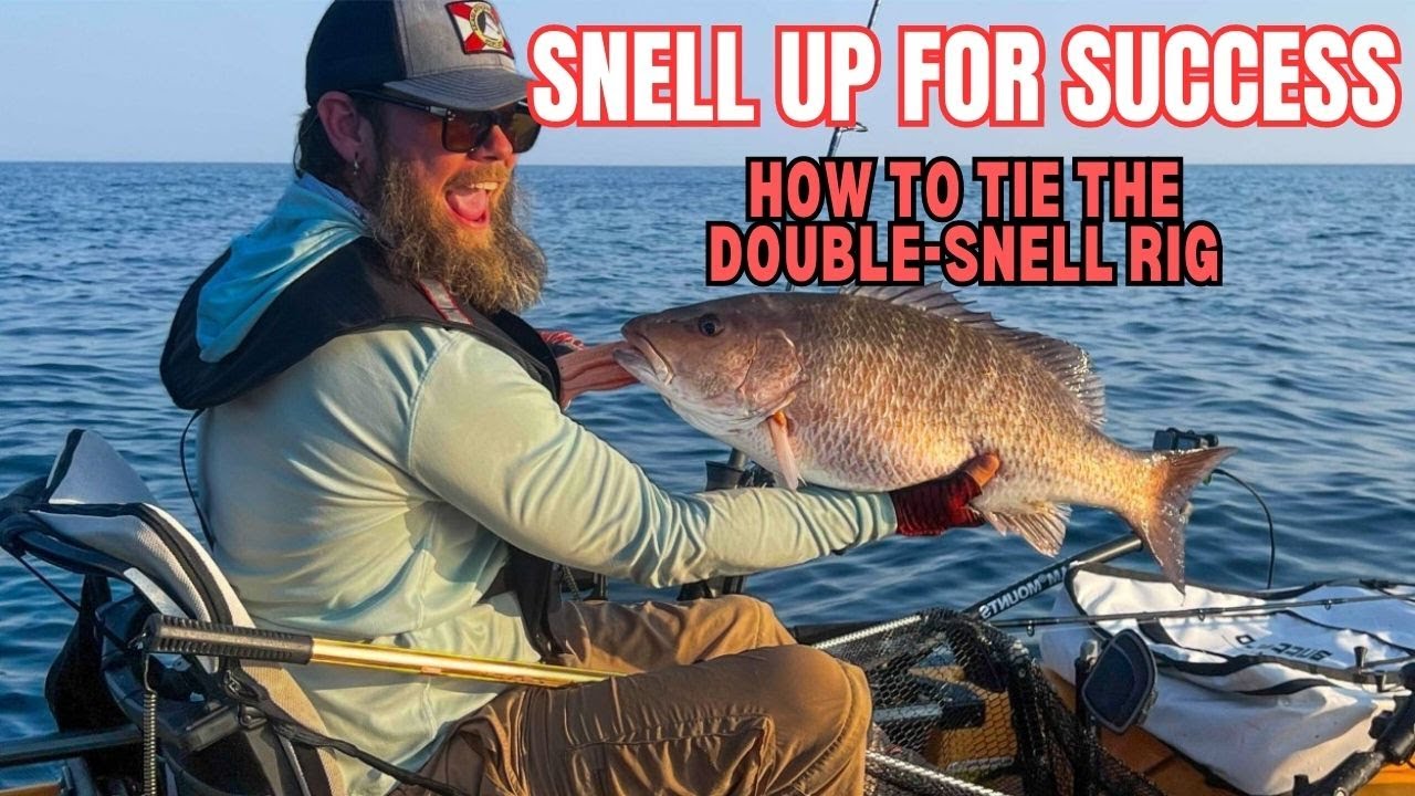 Snell Up For Success How To Tie The DoubleSnell Rig YouTube