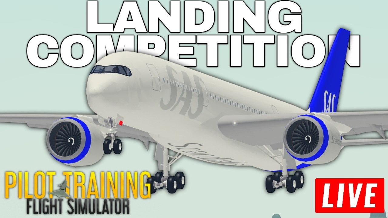 800 ROBUX LANDING COMPETITION IN PTFS ROBLOX!| #ptfs | AviatorR1zz✈️🔴