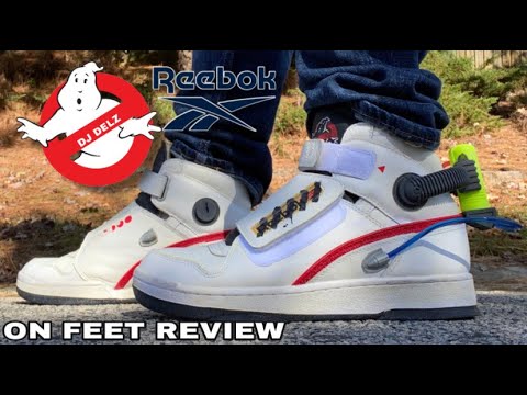Ghostbusters Reebok Ghost Smasher Ecto1 Sneaker On Feet Review With ...