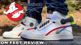 Ghostbusters Reebok Ghost Smasher  Ecto1 Sneaker On Feet Review With Sizing screenshot 5