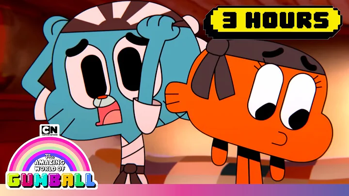Watterson Bros Get Stuck in the School Toilet | Gumball: 3 Hours Playlist | Cartoon Network