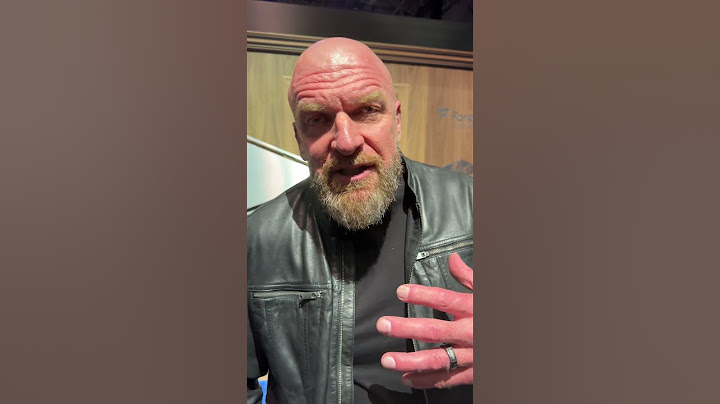 Triple H on a WWE Mount Rushmore