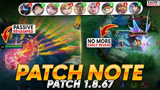 A BIG UPDATE IS HERE | NO MORE JUNGLE INVADE | GUSION SECRET BUFF screenshot 4