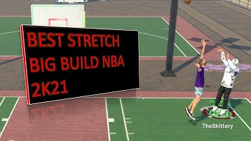 I Created The BEST STRETCH BIG Build On NBA 2K21! Best Spot Up Big Build!