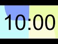10 minute timer with generative background music