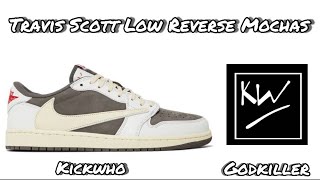 Kickwho’s Godkiller Travis Scott Air Jordan 1 Low “Reverse Mochas”
